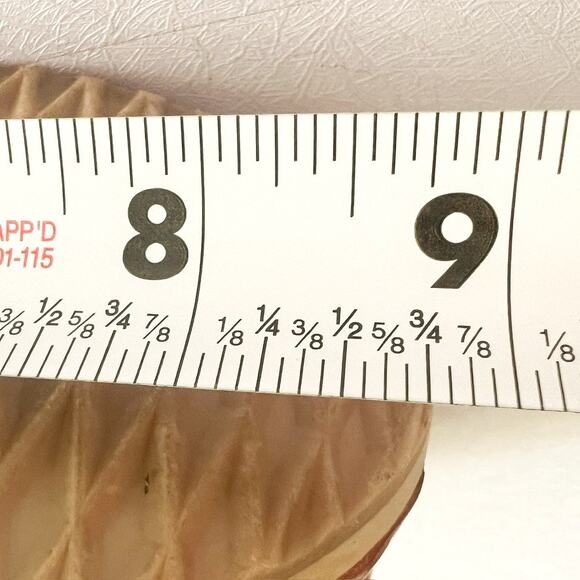 Swedish Hasbeens Tan Leather Closed Toe Slip On Wooden Husband Mule Clogs Sz 36 - Picture 9 of 11